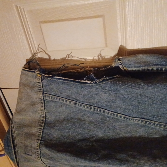 WOMENS DENIM & SUPPLY RL DENIM AMERICAN FLAG VEST SIZE L - Picture 7 of 7